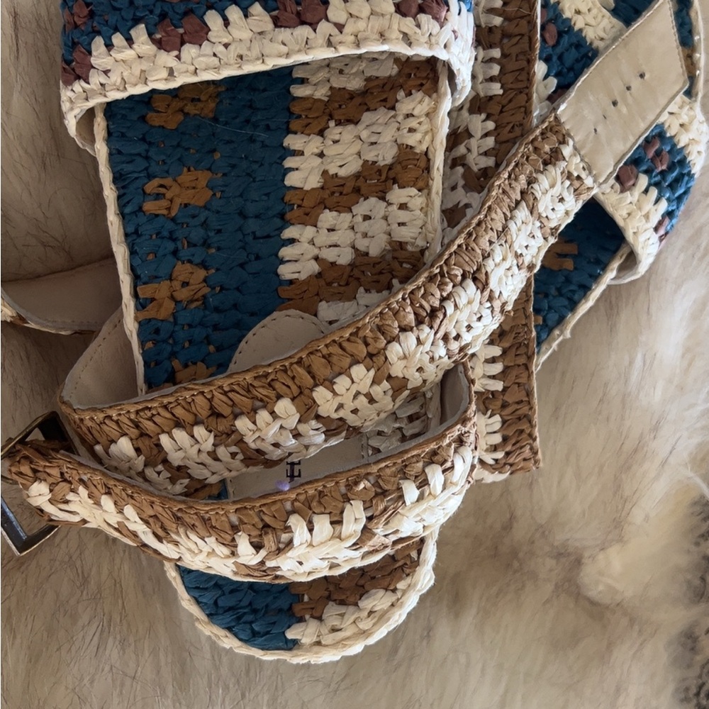Woven Multicolor Sandals